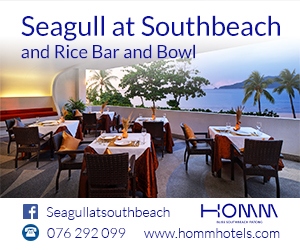 Seagull at Southbeach & Rice Bar & Bowl