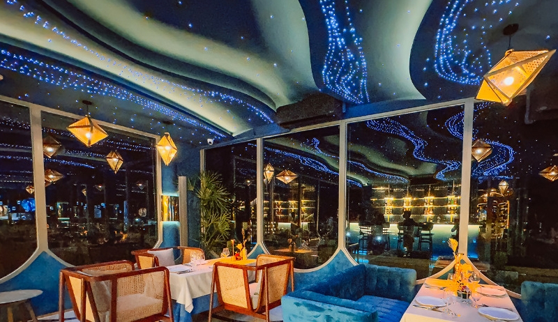 Moon Terrace Lounge, Rooftop Restaurant
