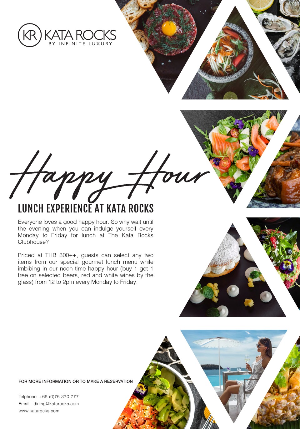 Where to Eat Phuket: Lunch Happy Hour @ Kata Rocks
