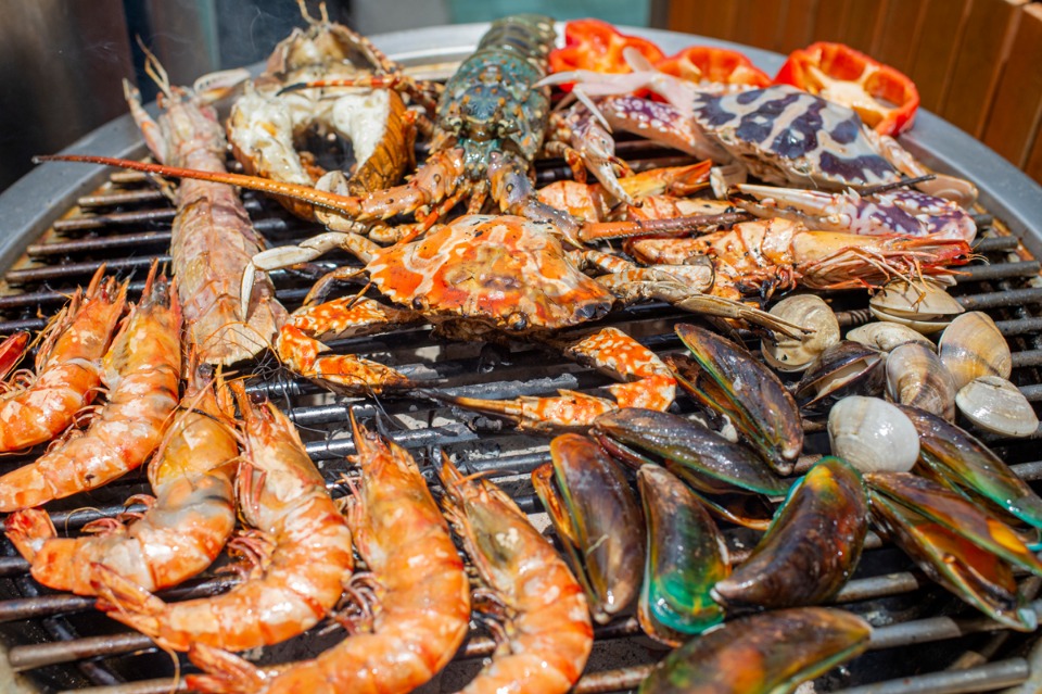 Морепродукты в таиланде