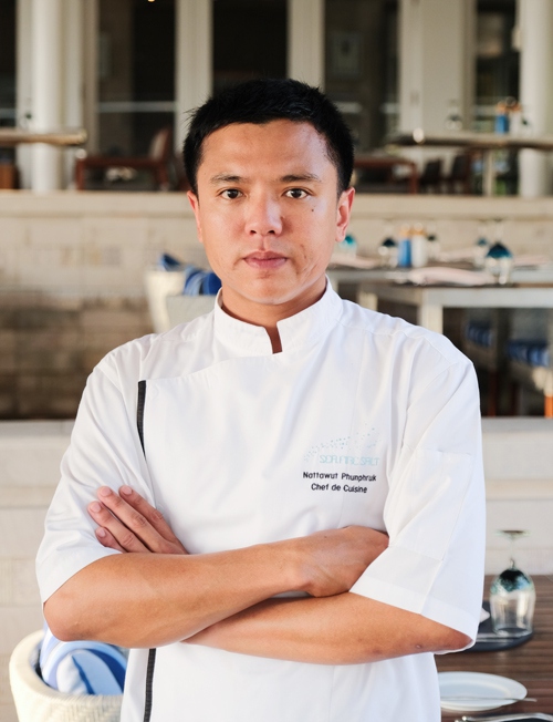 Chef Nattawut Panphruk, Chef De Cuisine, Sea. Fire. Salt.