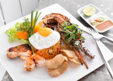 Seafood & fried rice