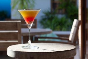 Passion fruit cocktail