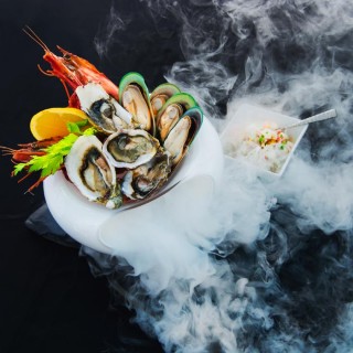 'Smokin' seafood medley