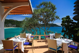 Come for a relaxing lunch over looking Kata Noi Bay @ Mom Tri’s Kitchen