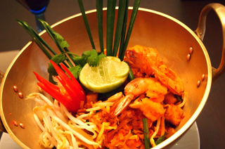 Pad Thai (stir-fried rice noodles)