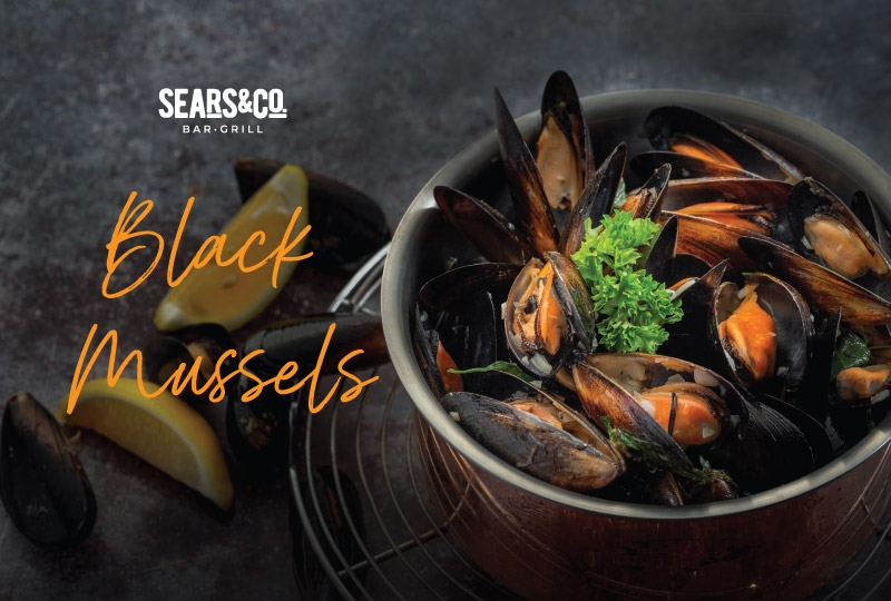 Black Mussel at Sears & Co Bar and Grill