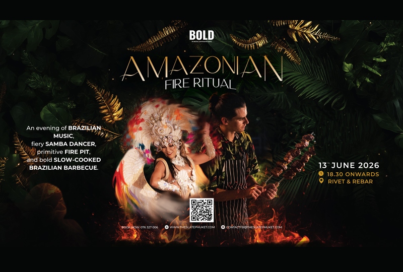 BOLD “AMAZONIAN FIRE RITUAL”